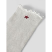 NAME IT Nkfbennedetta Sock - Cloud Dancer